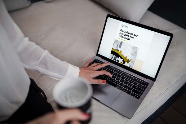 Cover der Zukunft europäischen Wirtschaft