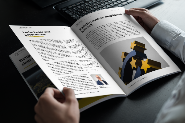 Methoden der Zukunftsforschung Szenario Backcasting Delphi Trendcycle auf einem Blatt Papier